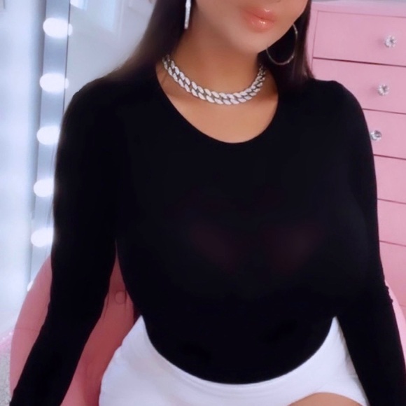 Silver Cuban Link Necklace - Picture 2 of 5